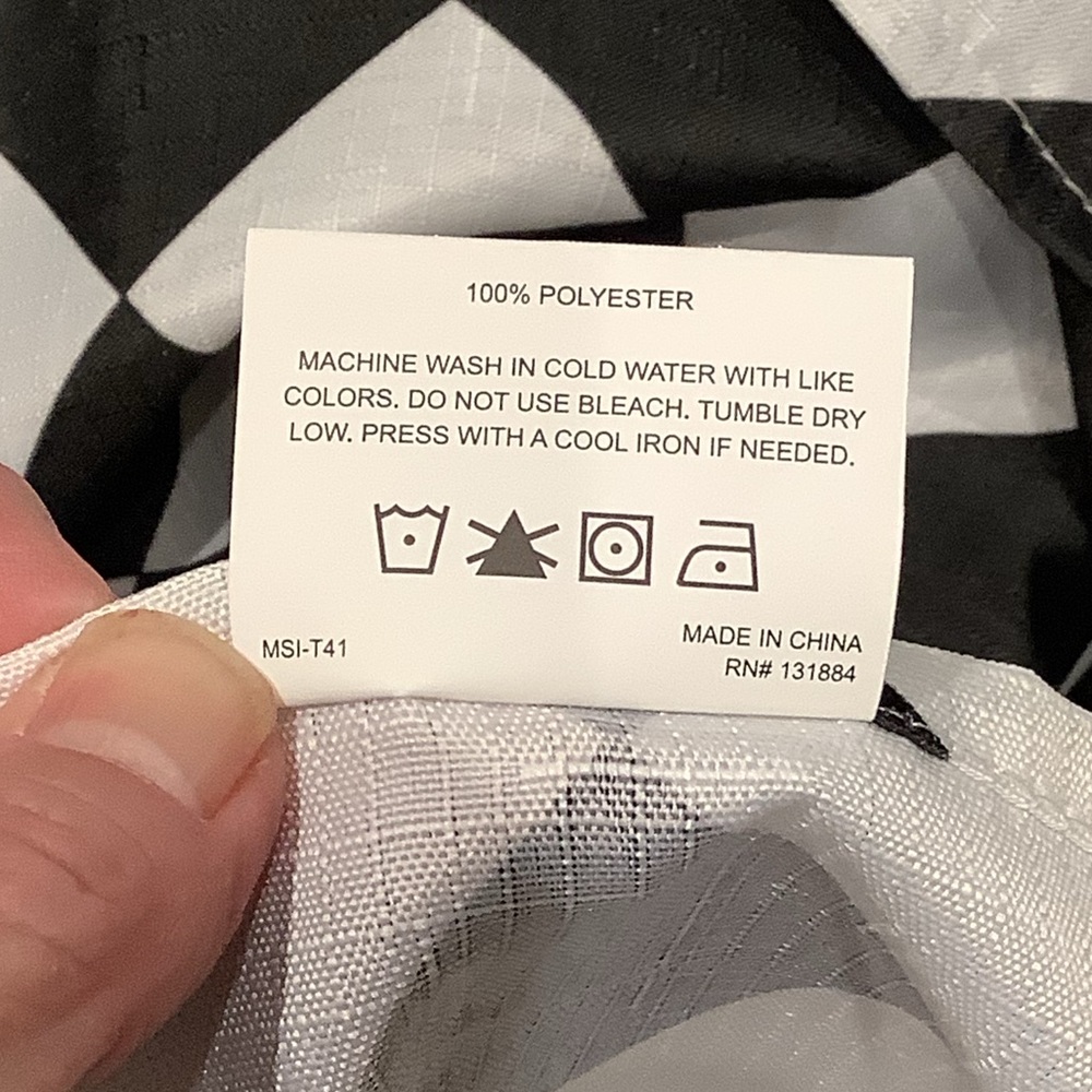 NWOT Robert Stanley Harlequin Tablecloth - Picture 6 of 7